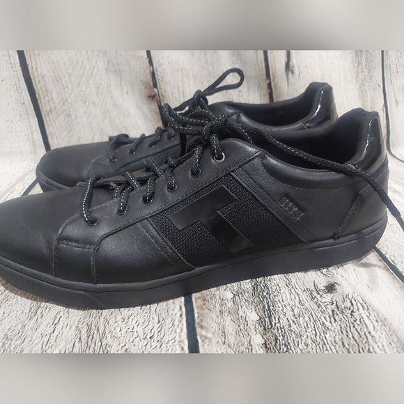 TOMS x Star Wars Leandro Darth Vader Black Leather Sneakers Men's Size 14 - GUC - Picture 6 of 9